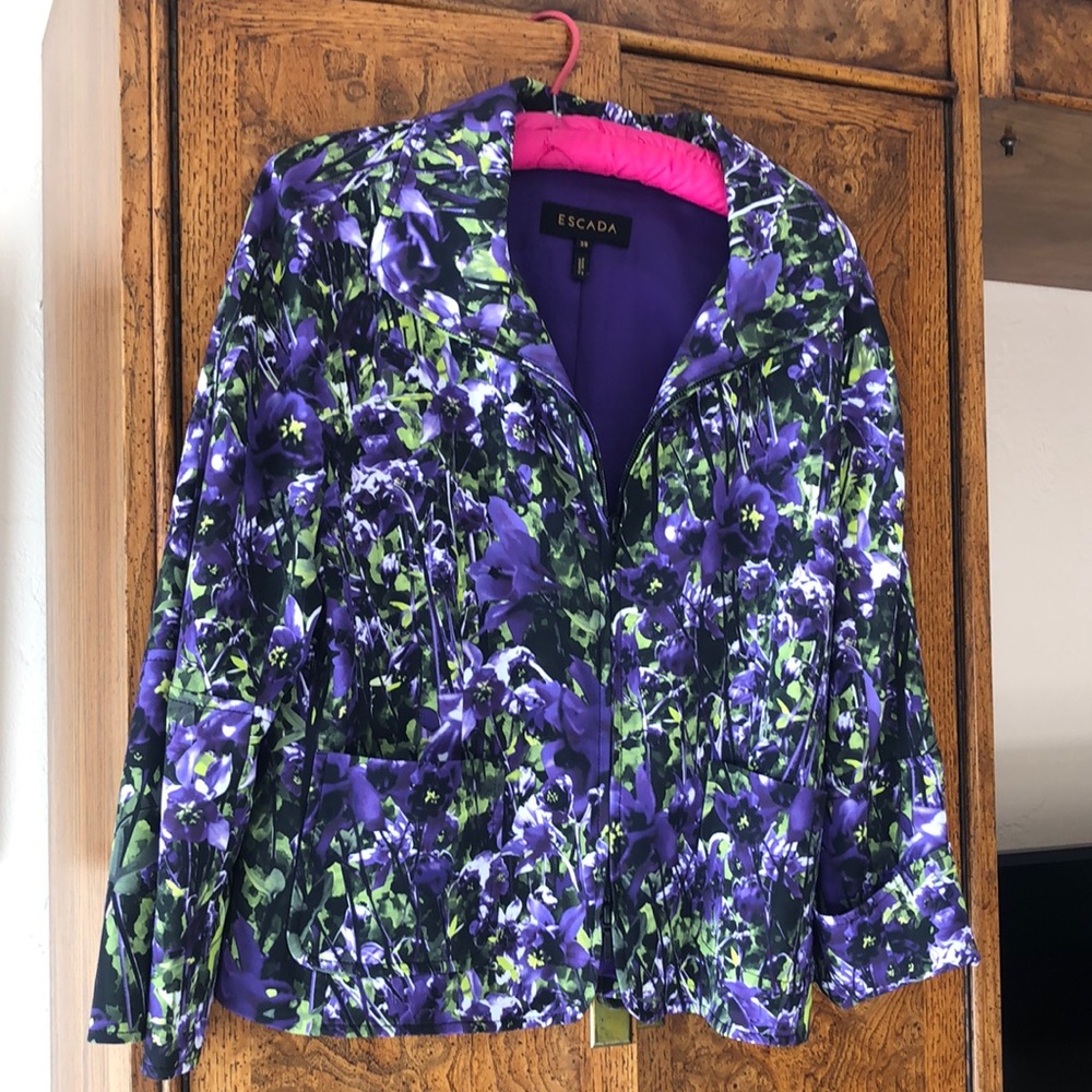 Escada Spring Jacket. Vibrant Colors. - image 1